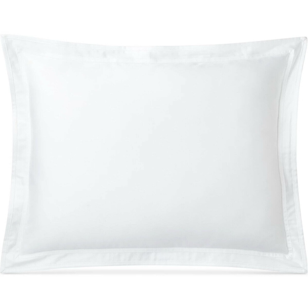 NIB Lauren Ralph Lauren Spencer Cotton Sateen Border King Sham
